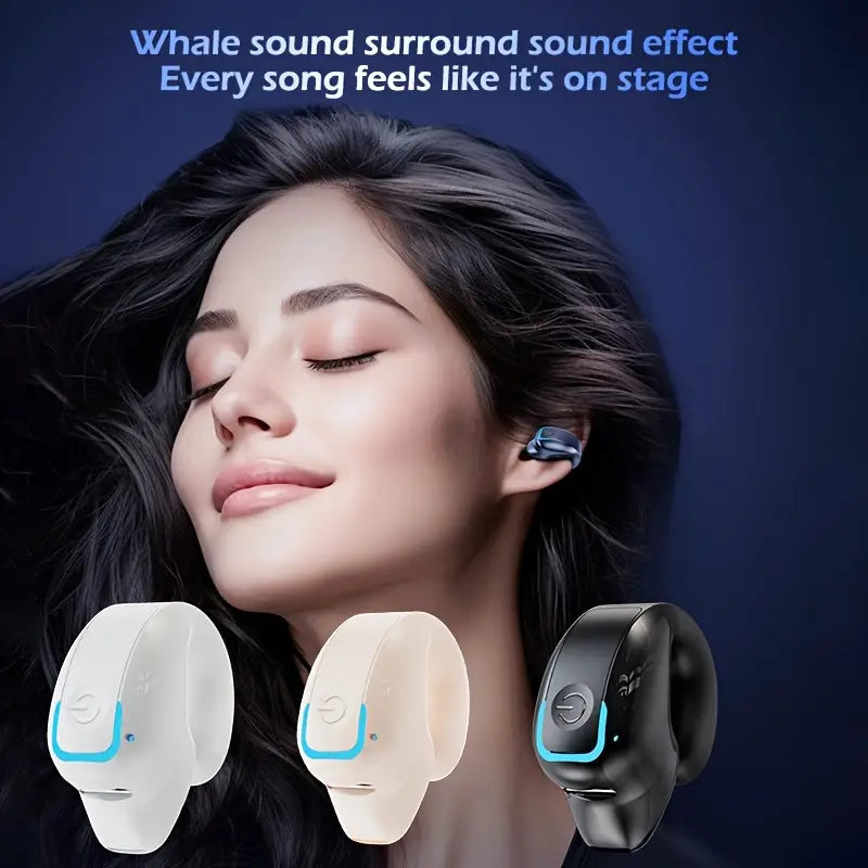 1pc Auriculares Ligeros con Clip para Deportes